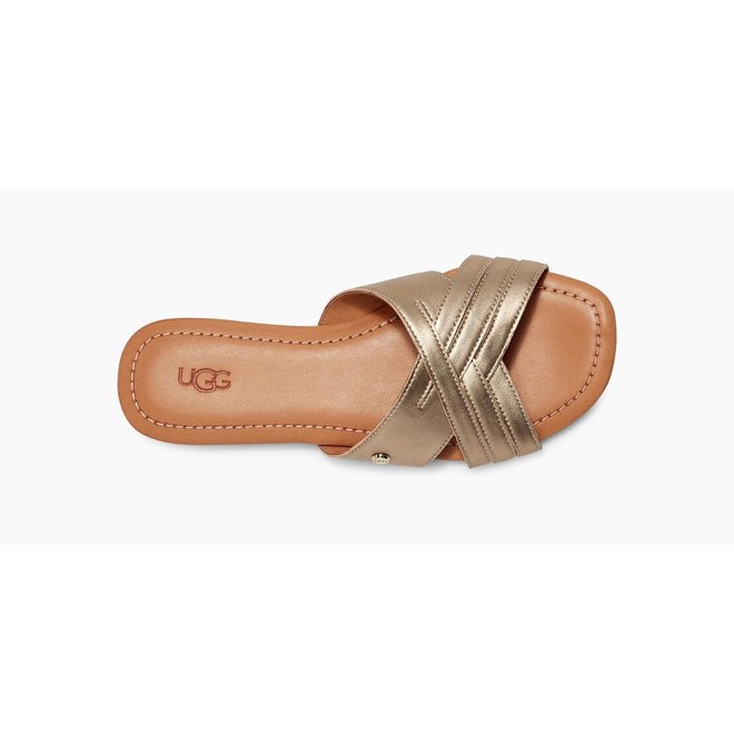 UGG Dames Kenleigh Slide Gold