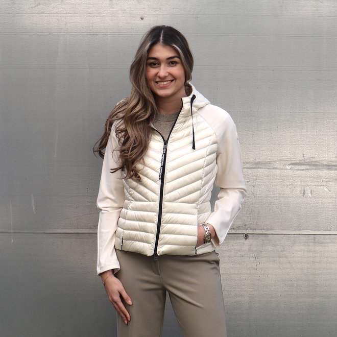 Beaumont Sporty Down Jacket Off White