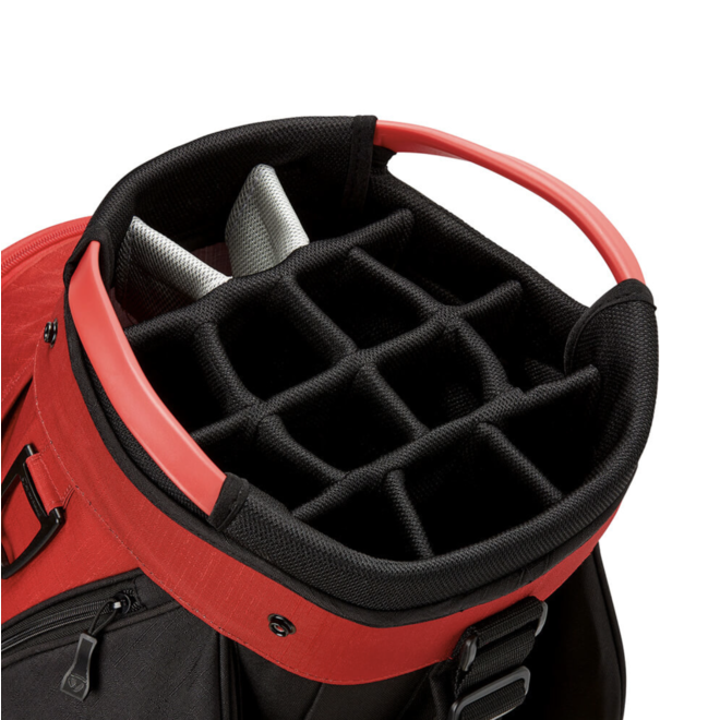 Taylormade Cart Lite Bag Black/Red