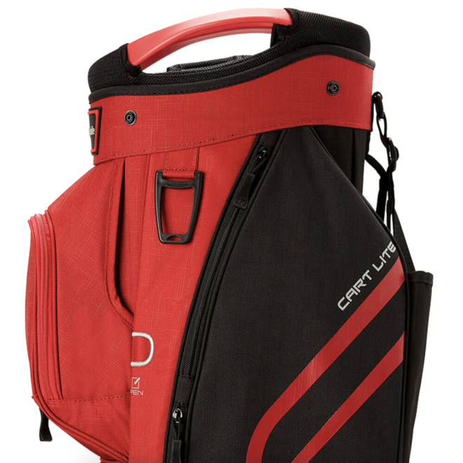 Taylormade Cart Lite Bag Black/Red