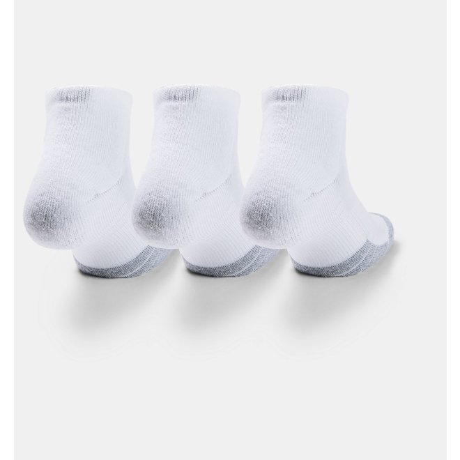 Under Armour Heatgear Low Cut Socks white