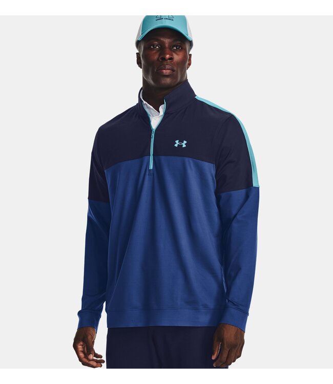 Under Armour Golf Under Armour Storm Midlayer 1/4 Zip Blue Mirage/Midnight Navy