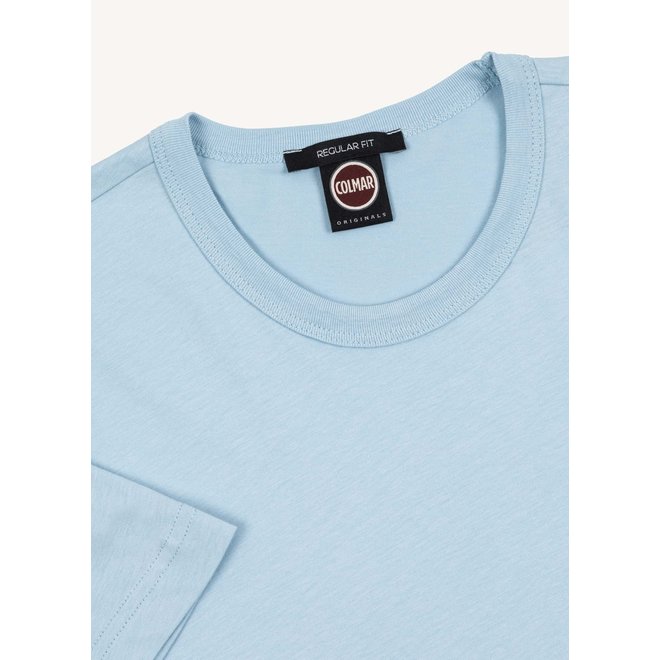 Colmar Short Sleeve T-Shirt Soft Jersey Polvere Blue