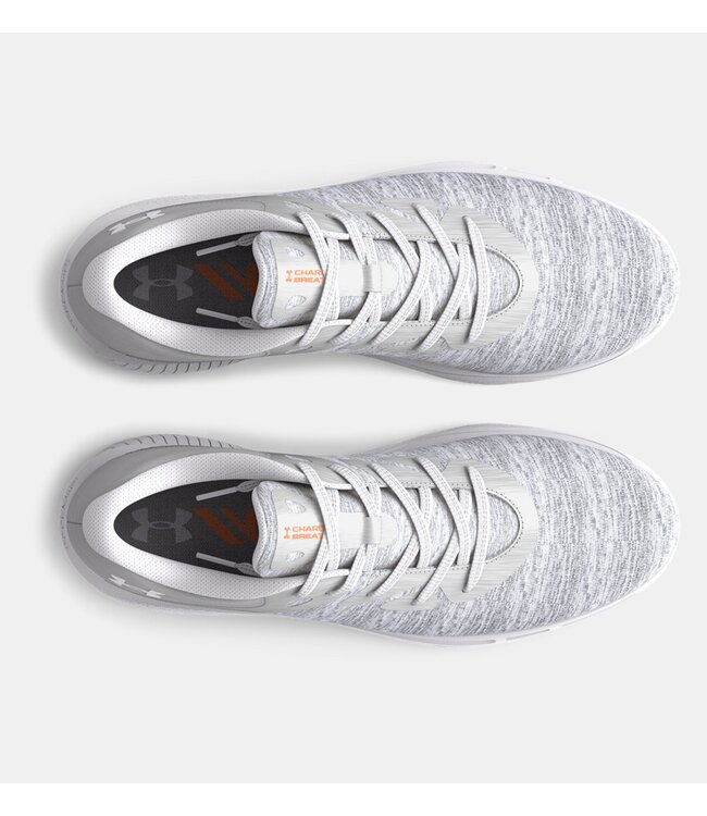 Under Armour Golf Under Armour Dames Charged Breathe2 Knit SL Halo Gray/White