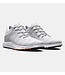Under Armour Golf Under Armour Dames Charged Breathe2 Knit SL Halo Gray/White