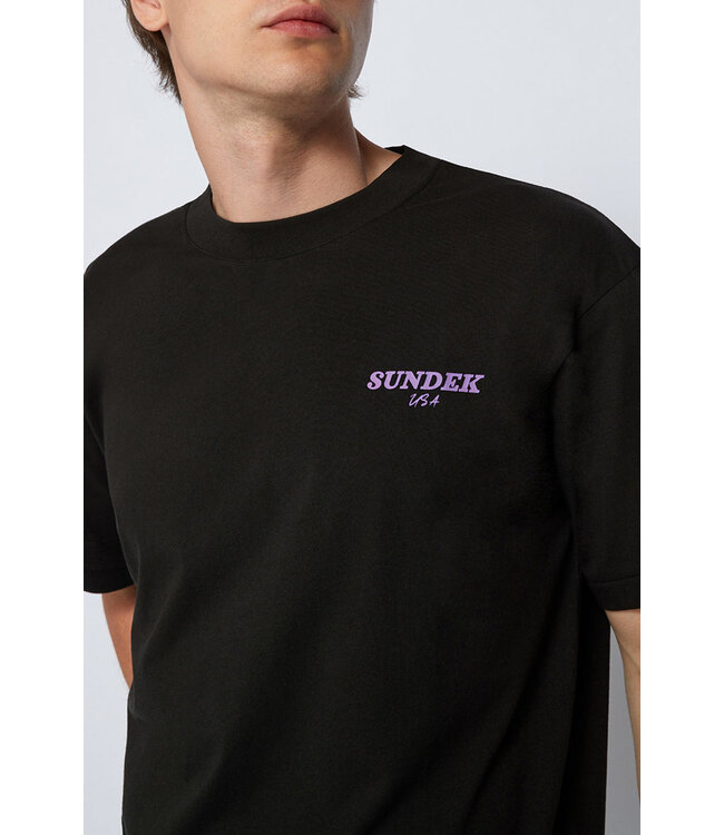 Sundek Sundek Heren T-Shirt Logo Black