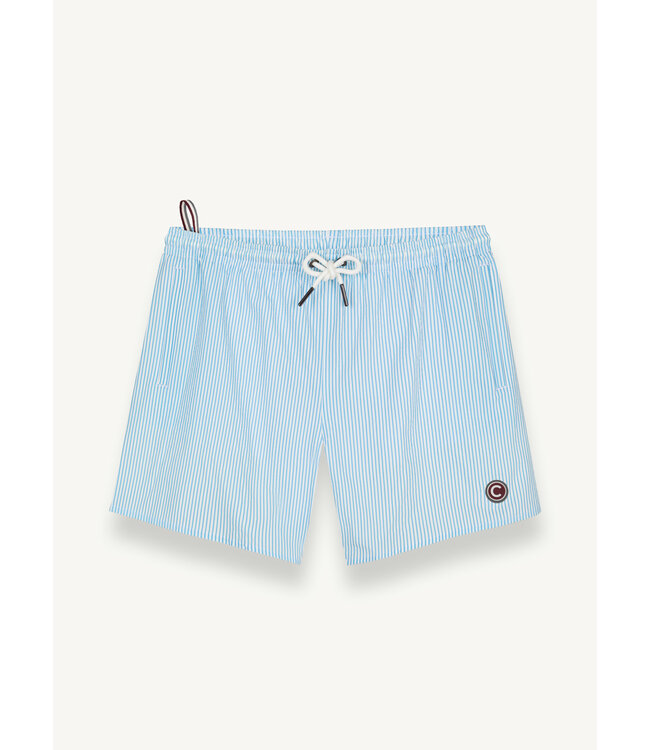 Colmar Colmar Uomo Zwembroek Stripe Polvere Blue/Bianco