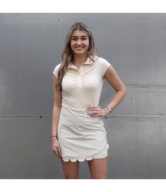 Par 69 Par 69 Bond Skort Coco Print Creme