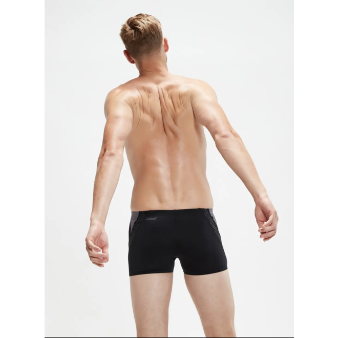 Speedo Heren Aquashort Hyperboom Splice Black/Grey