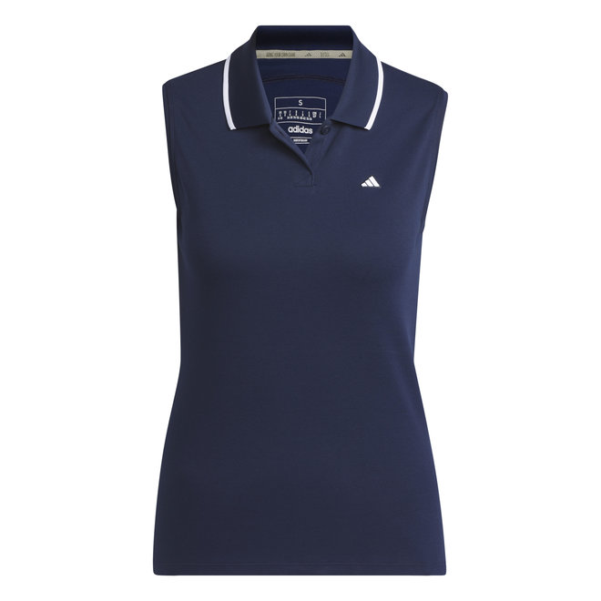 Adidas Dames Go To Sleeveless Polo Navy