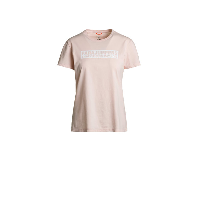 Parajumpers Dames Box Tee Soap Pink