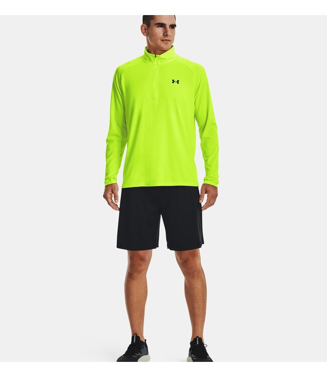 Under Armour Sport Under Armour Tech 2.0 Sport Pully 1/2 zip Lime Surge