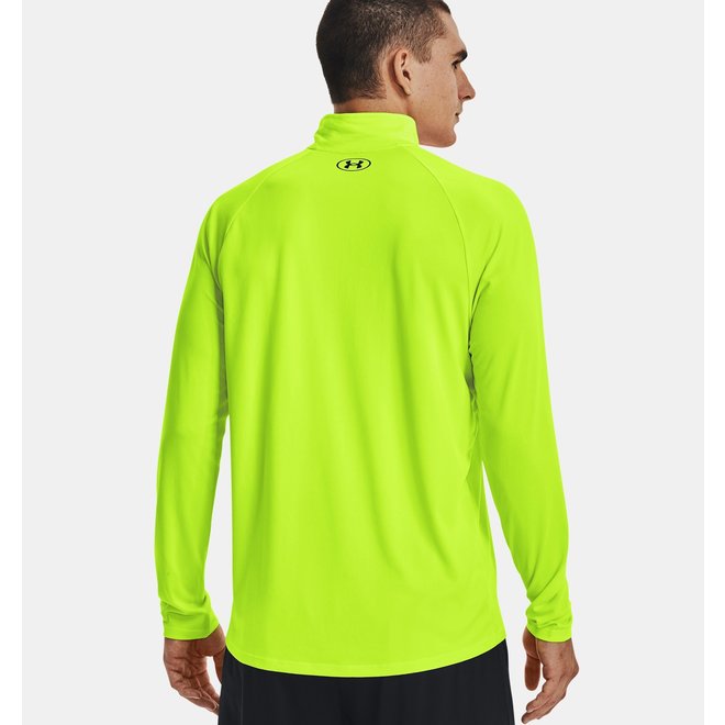 Under Armour Tech 2.0 Sport Pully 1/2 zip Lime Surge