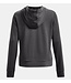 Under Armour Sport Under Armour Dames Rival Terry Full Zip Hoodie Jet Grey