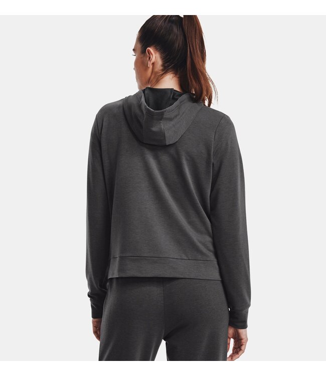 Under Armour Sport Under Armour Dames Rival Terry Full Zip Hoodie Jet Grey