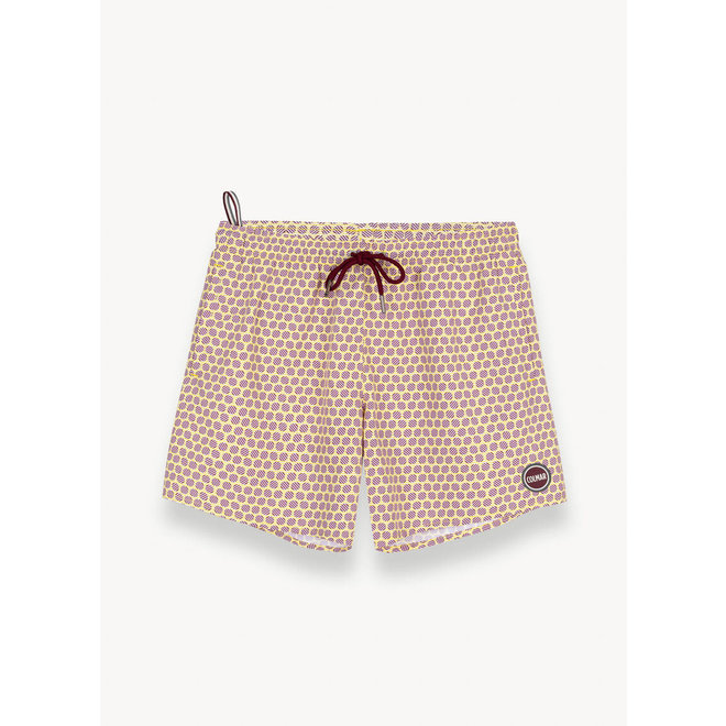 Colmar Patterned Swimshort Brownie Lines