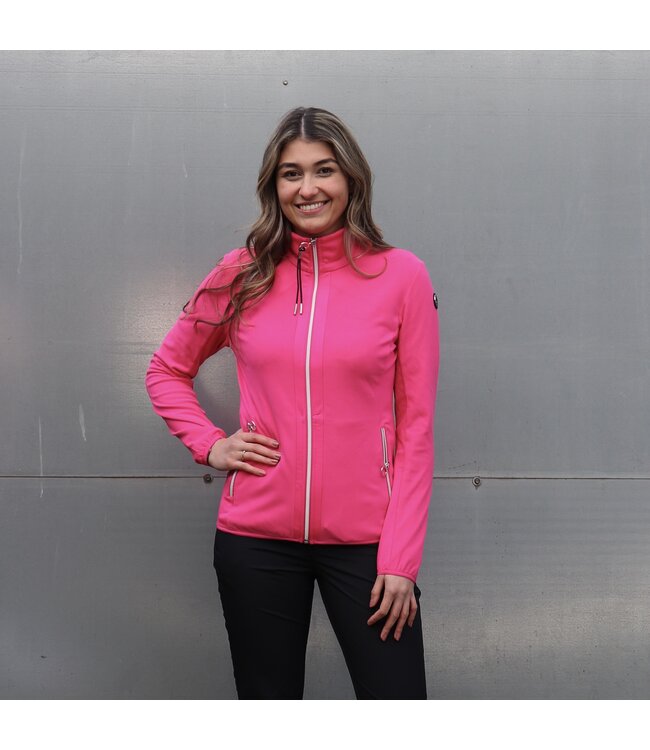 Luhta Luhta Honkaniemi Dames Midlayer Raspberry