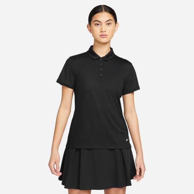 Nike Dames Dri Fit Victory SS Polo Black