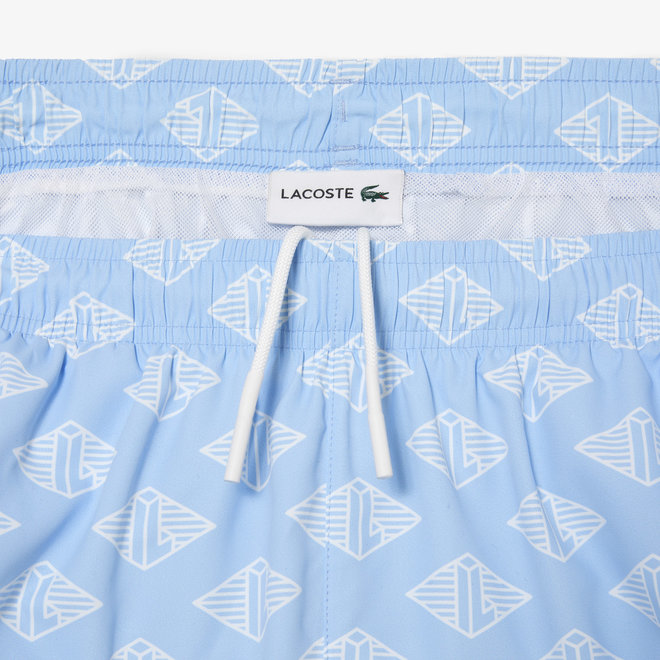 Lacoste Heren Swimming Trunks 02 Print Overview/Flour