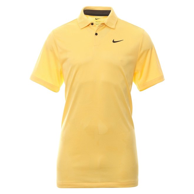 Nike Heren Dri Fit Tour Polo Jacquard Gold