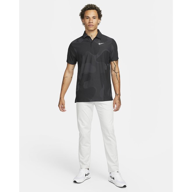 Nike Heren Tour Polo Camo Black