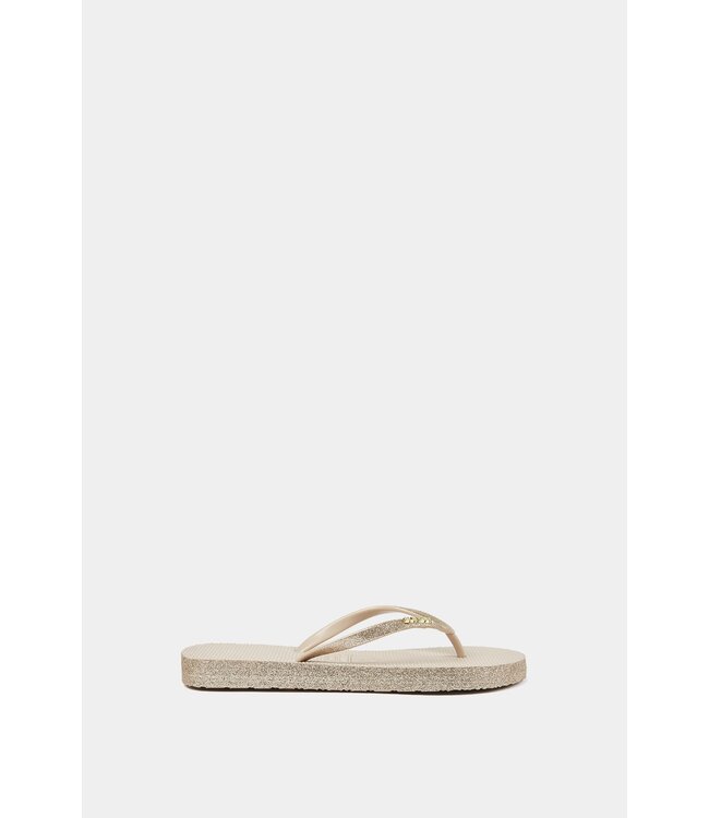 Sundek Sundek Flip Flop Dames Slipper Goud/Glitter