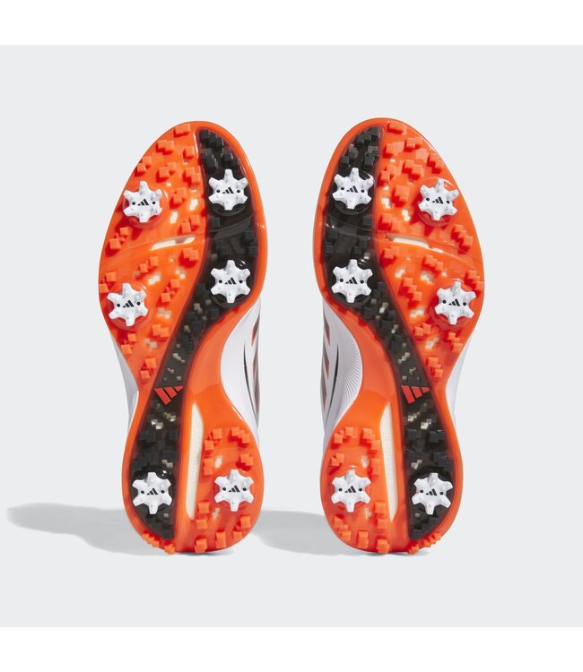 Adidas Adidas Heren ZG23 Golfschoen Spikes Cloud White/Black/Solar Red