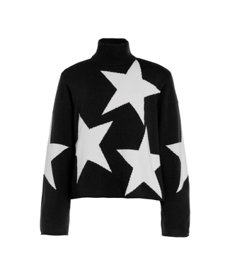 Goldbergh Goldbergh Rising Star Long Sleeve Knit Sweater Black