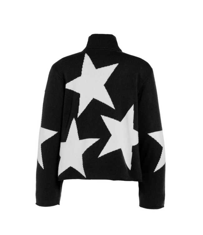 Goldbergh Goldbergh Rising Star Long Sleeve Knit Sweater Black