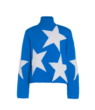 Goldbergh Goldbergh Rising Star Long Sleeve Knit Sweater Electric Blue