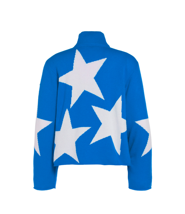 Goldbergh Goldbergh Rising Star Long Sleeve Knit Sweater Electric Blue