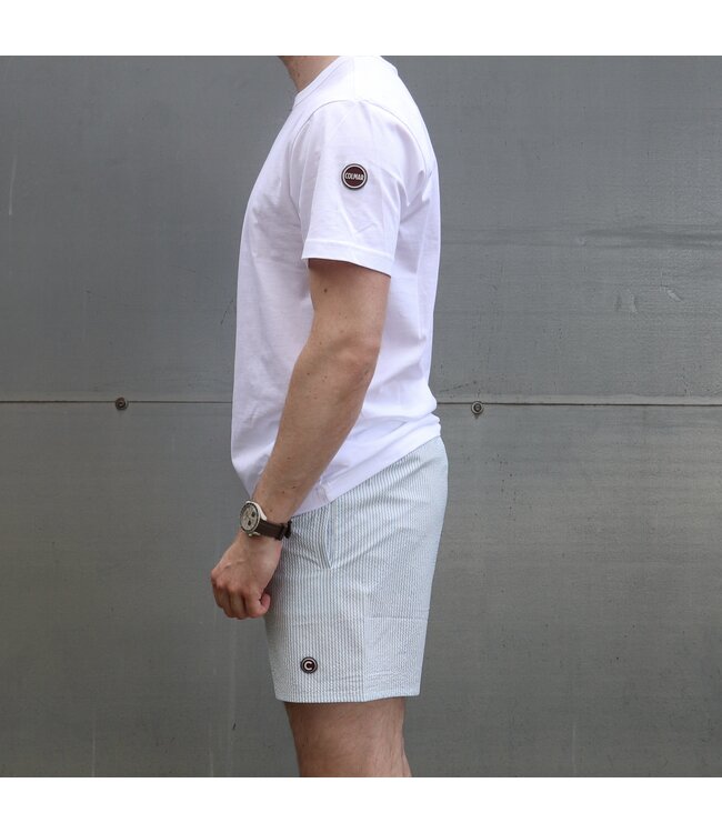 Colmar Colmar Uomo Zwembroek Stripe Polvere Blue/Bianco