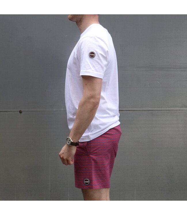 Colmar Colmar Heren Swimming Shorts Red Hermes Print