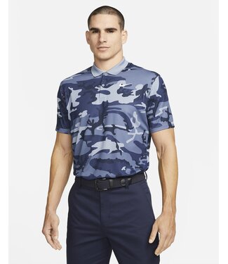 Nike Nike Heren Dri Fit Victory Crestable Camo Polo Slate