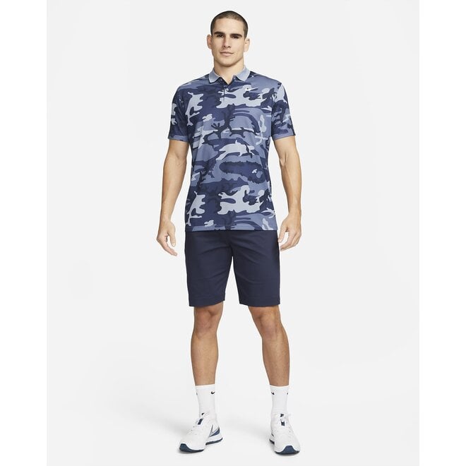 Nike Heren Dri Fit Victory Crestable Camo Polo Slate