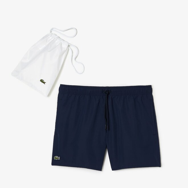 Lacoste Heren Swimming Trunks 01 Navy Blue