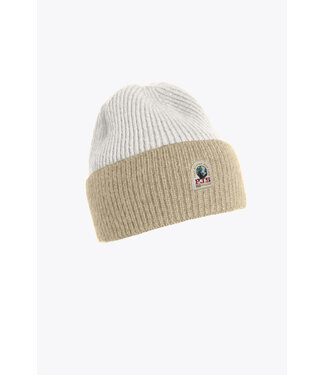 Parajumpers Parajumpers Gardenia Knitted Beanie Off White/Melange Tapioca