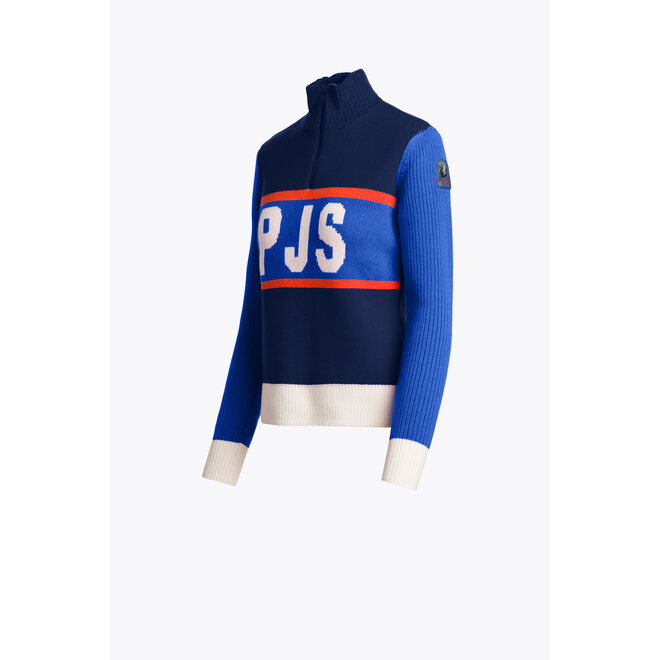 Parajumpers Dames Gia Turtleneck Sweater Navy/Cosmic Blue