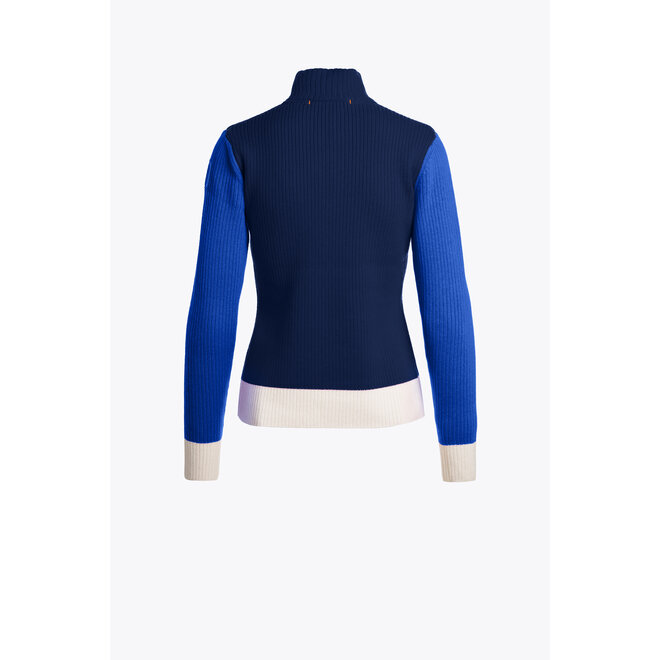 Parajumpers Dames Gia Turtleneck Sweater Navy/Cosmic Blue