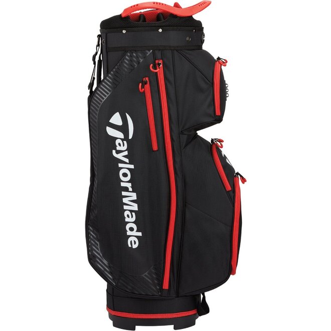 Taylormade Pro Cart Bag Black/Red