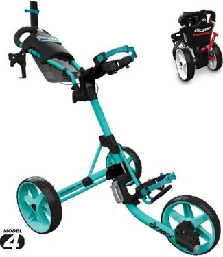 Clicgear Clicgear 4.0 Golftrolley Soft Teal