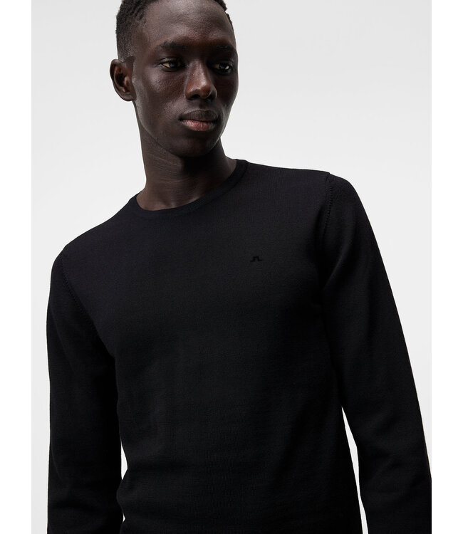 J. Lindeberg J. Lindeberg Heren Lyle True Merino Knit Black