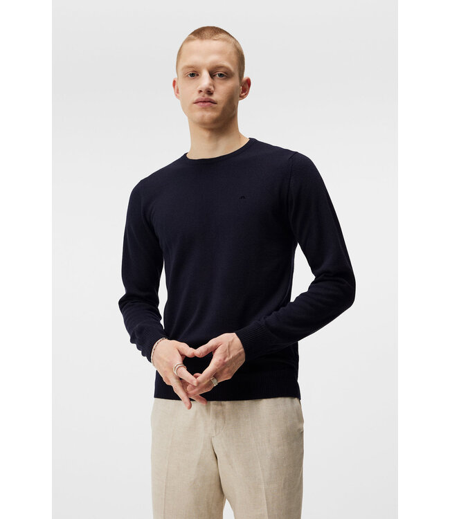J. Lindeberg J. Lindeberg Heren Lyle True Merino Knit Navy