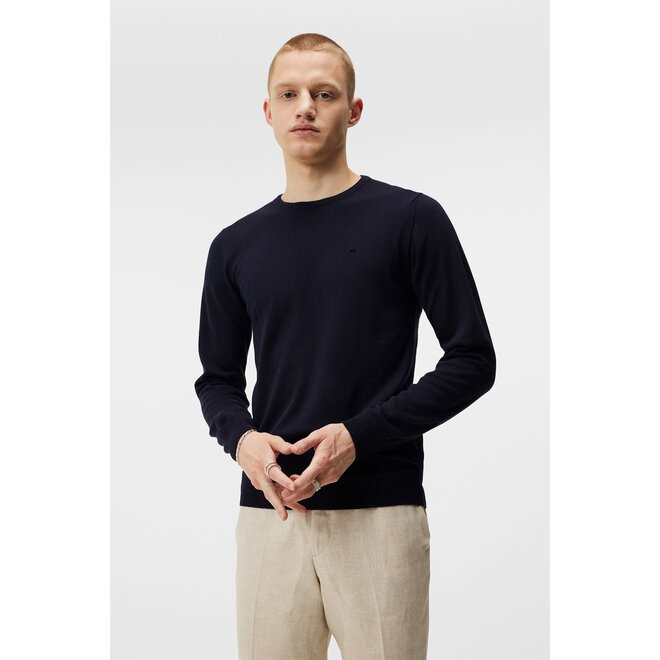 J. Lindeberg Heren Lyle True Merino Knit Navy