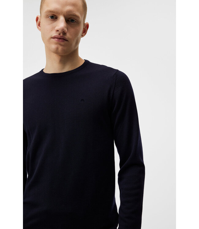 J. Lindeberg J. Lindeberg Heren Lyle True Merino Knit Navy