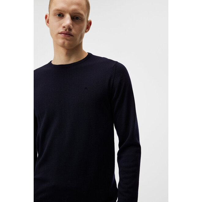 J. Lindeberg Heren Lyle True Merino Knit Navy