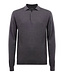 J. Lindeberg J. Lindeberg Heren Noel Light Merino Polo Dark Grey Melange