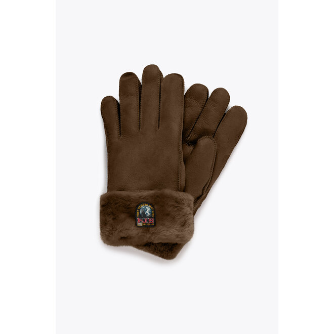 Parajumpers Dames Shearling Gloves Tobacco