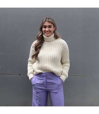 Parajumpers Parajumpers Dames Ellen Turtle Neck Sweater Off White