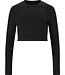 Athlecia Athlecia Marianne W Cropped L/S Tee Black